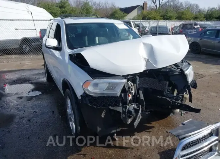 DODGE DURANGO 2015 vin 1C4RDJDG6FC837139 from auto auction Iaai