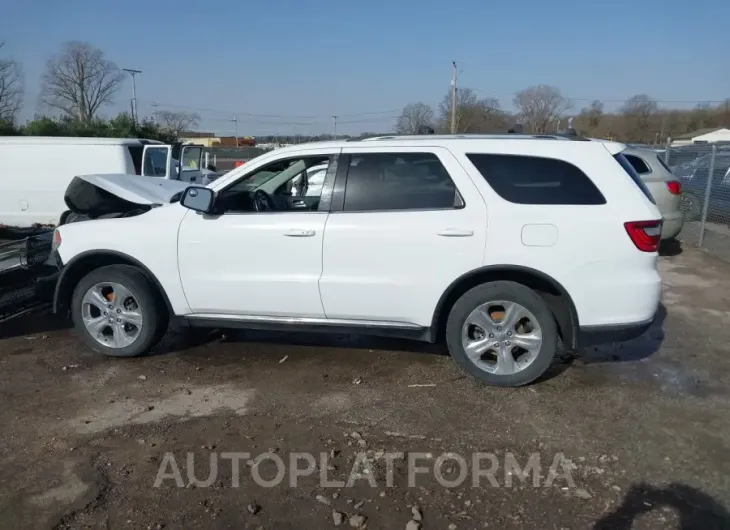 DODGE DURANGO 2015 vin 1C4RDJDG6FC837139 from auto auction Iaai