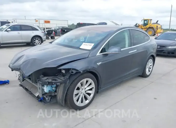 TESLA MODEL X 2016 vin 5YJXCBE21GF021480 from auto auction Iaai