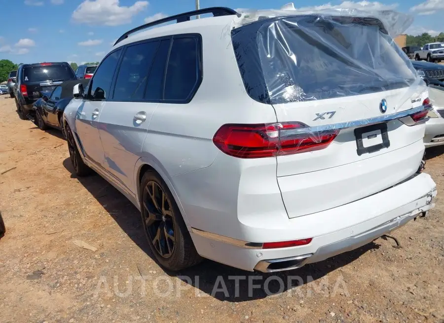 BMW X7 2021 vin 5UXCW2C09M9D77870 from auto auction Iaai