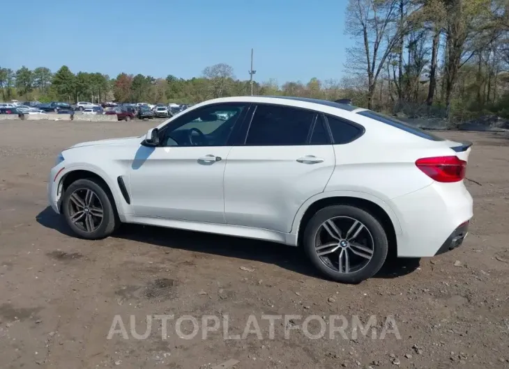 BMW X6 2016 vin 5UXKU2C57G0N79593 from auto auction Iaai