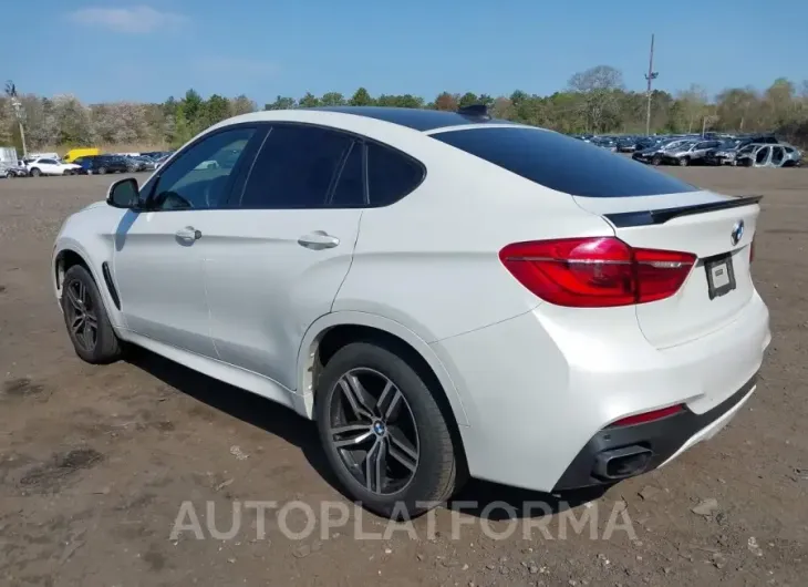 BMW X6 2016 vin 5UXKU2C57G0N79593 from auto auction Iaai