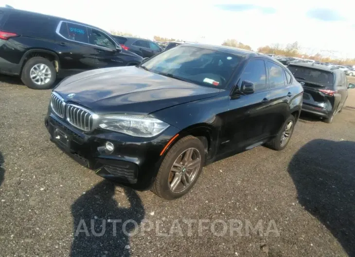 BMW X6 2017 vin 5UXKU6C37H0S99793 from auto auction Iaai