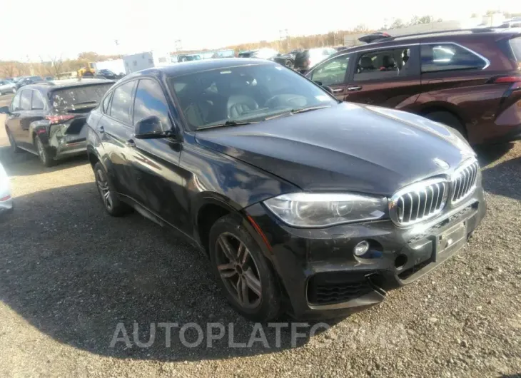 BMW X6 2017 vin 5UXKU6C37H0S99793 from auto auction Iaai