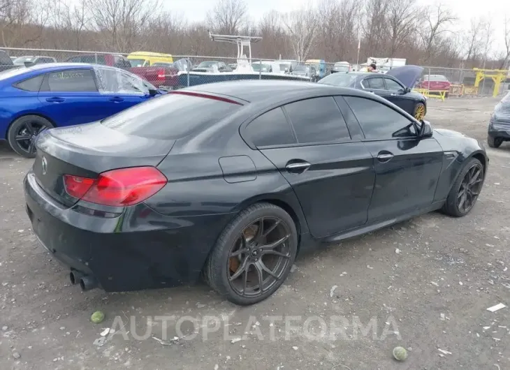 BMW 650I GRAN COUPE 2015 vin WBA6B4C52FD760688 from auto auction Iaai