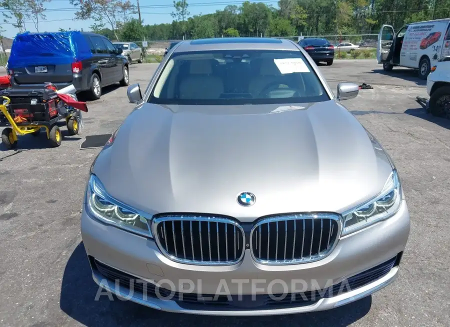 BMW 750I 2017 vin WBA7F0C59HGM21090 from auto auction Iaai