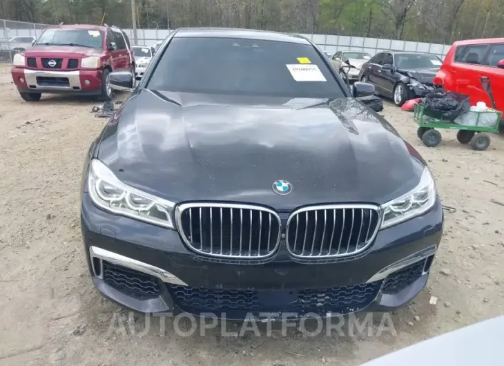 BMW 750I 2016 vin WBA7F2C53GG417823 from auto auction Iaai