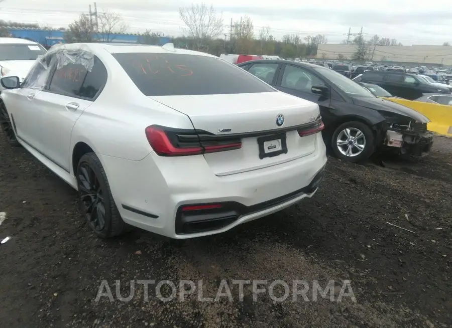 BMW 750I 2021 vin WBA7U2C01MCE88387 from auto auction Iaai