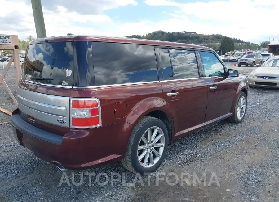 FORD FLEX 2015 vin 2FMGK5D80FBA19284 from auto auction Iaai