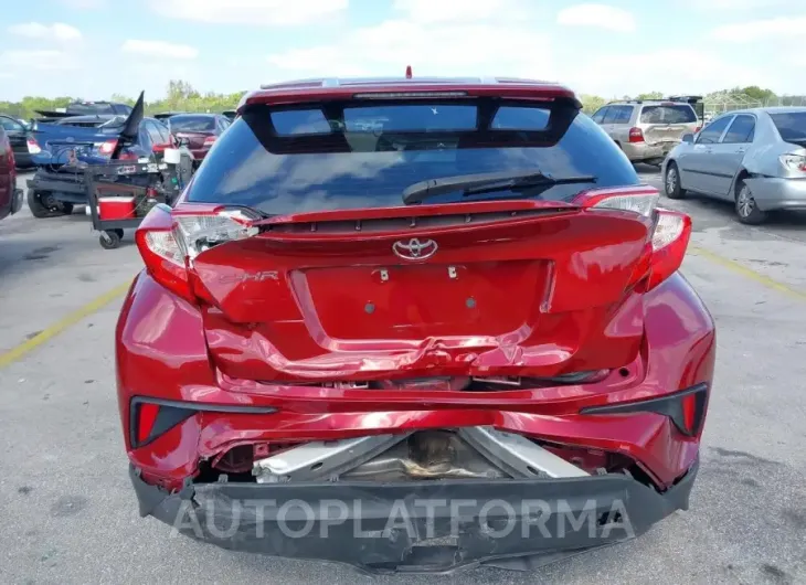 TOYOTA C-HR 2018 vin NMTKHMBX4JR061514 from auto auction Iaai