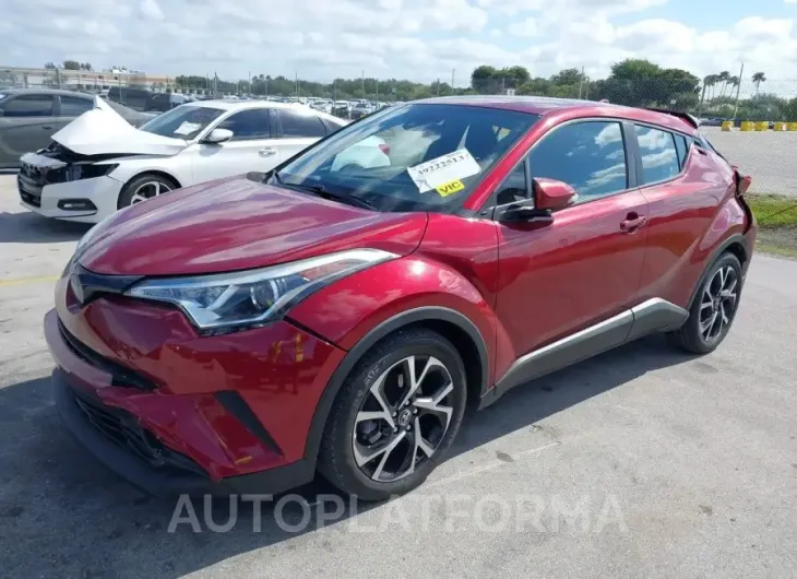 TOYOTA C-HR 2018 vin NMTKHMBX4JR061514 from auto auction Iaai