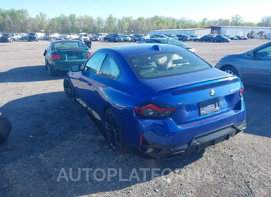 BMW M240 2022 vin 3MW53CM02N8C48477 from auto auction Iaai