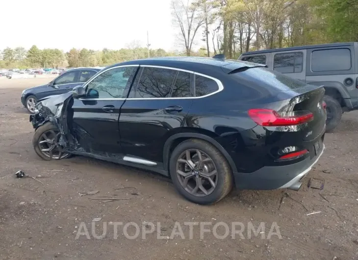 BMW X4 2021 vin 5UX2V1C02M9E92271 from auto auction Iaai