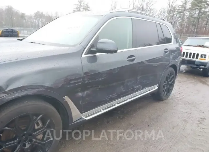 BMW X7 2019 vin 5UXCW2C54KL084144 from auto auction Iaai