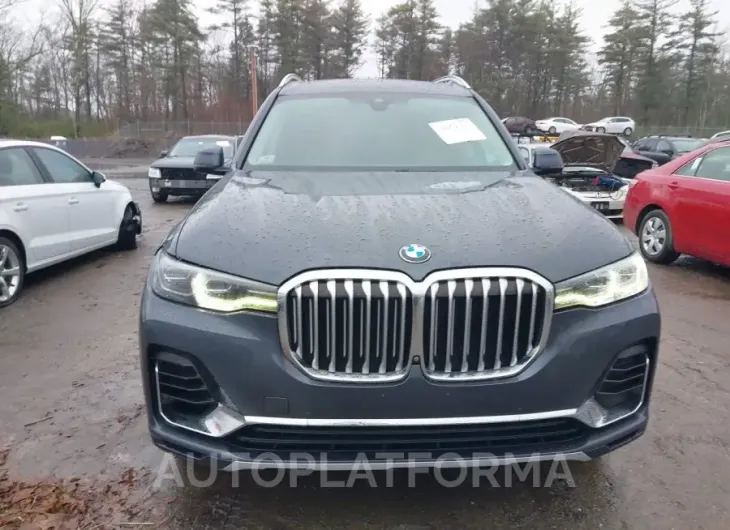 BMW X7 2019 vin 5UXCW2C54KL084144 from auto auction Iaai