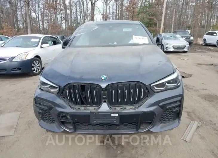 BMW X6 2022 vin 5UXCY6C00N9K15545 from auto auction Iaai