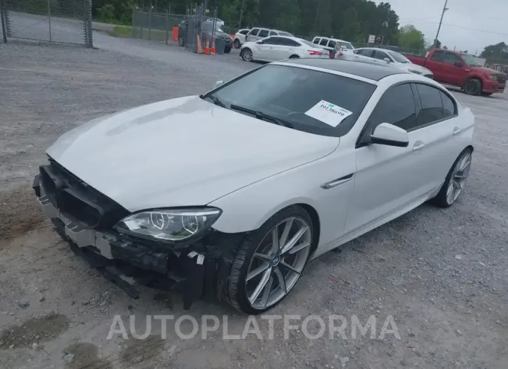 BMW 650I GRAN COUPE 2015 vin WBA6B2C53FD799021 from auto auction Iaai