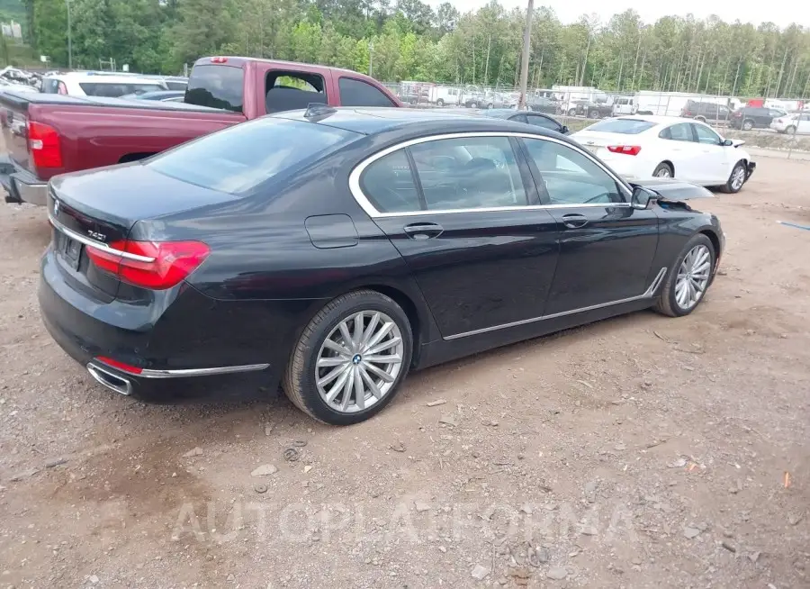 BMW 740I 2019 vin WBA7E2C59KB454674 from auto auction Iaai