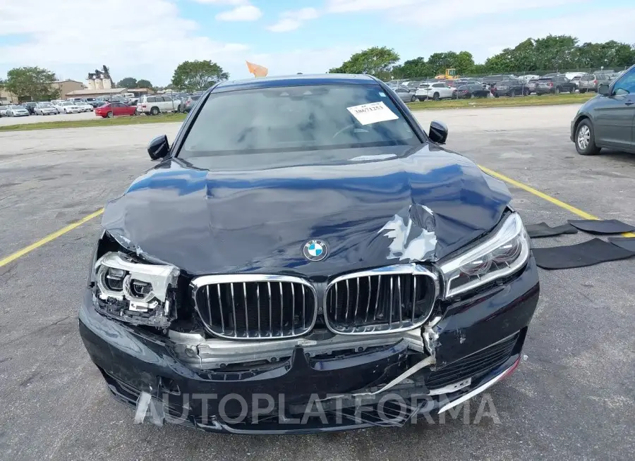 BMW 750I 2018 vin WBA7F0C50JGM23963 from auto auction Iaai