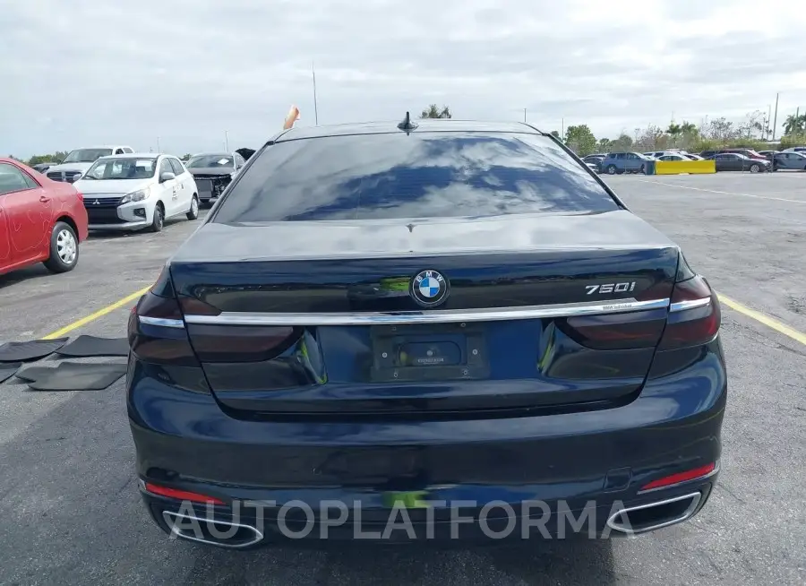 BMW 750I 2018 vin WBA7F0C50JGM23963 from auto auction Iaai