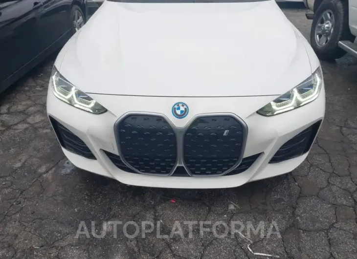 BMW I4 2023 vin WBY73AW07PFP87439 from auto auction Iaai