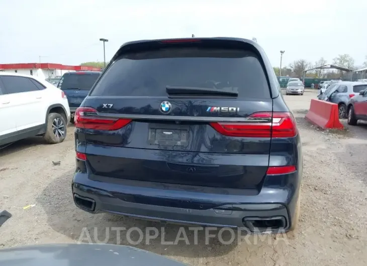 BMW X7 2022 vin 5UXCX6C00N9M67086 from auto auction Iaai