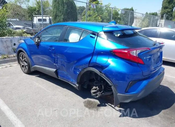 TOYOTA C-HR 2018 vin NMTKHMBX7JR017670 from auto auction Iaai