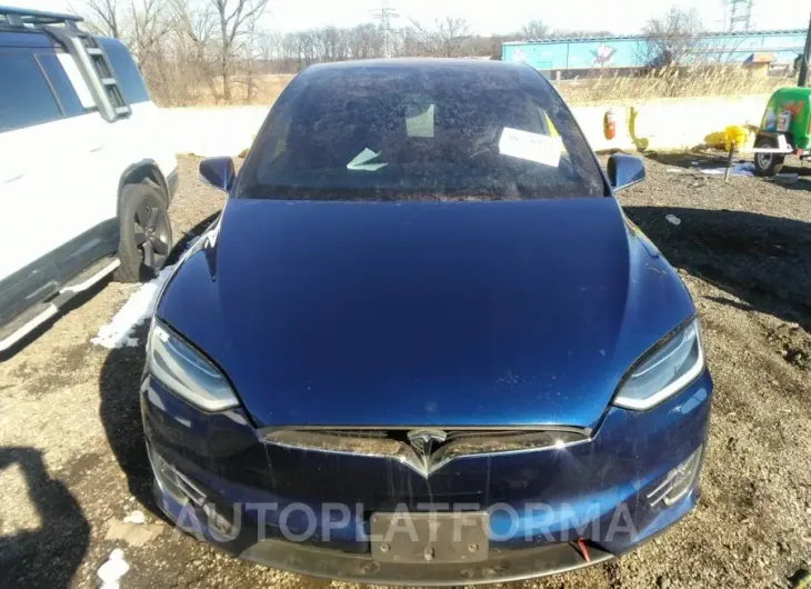 TESLA MODEL X 2017 vin 5YJXCBE24HF076023 from auto auction Iaai