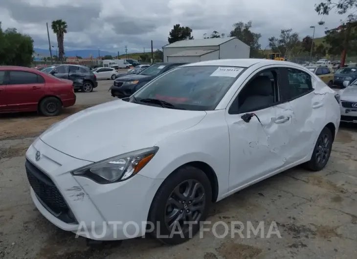 TOYOTA YARIS 2019 vin 3MYDLBYV1KY510839 from auto auction Iaai