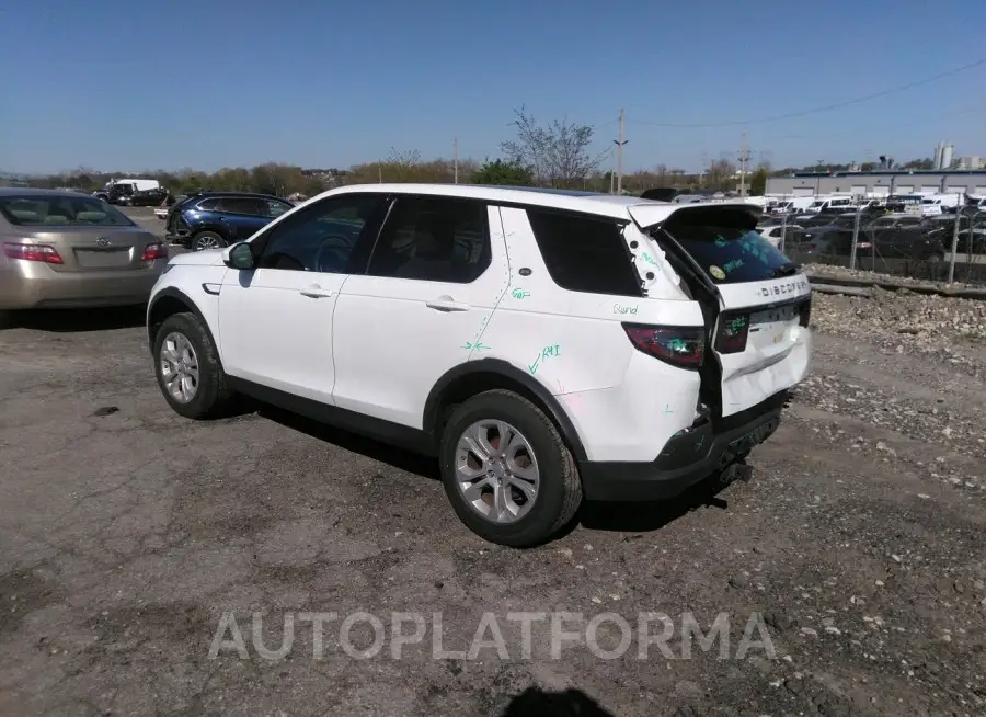 LAND ROVER DISCOVERY SPORT 2020 vin SALCJ2FX6LH872630 from auto auction Iaai