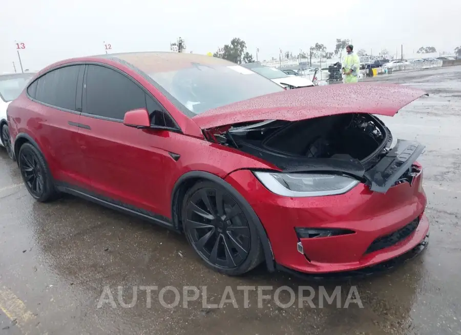 TESLA MODEL X 2023 vin 7SAXCDE52PF403557 from auto auction Iaai