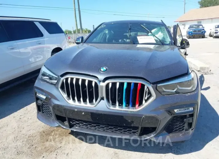 BMW X6 2021 vin 5UXCY6C03M9G89524 from auto auction Iaai