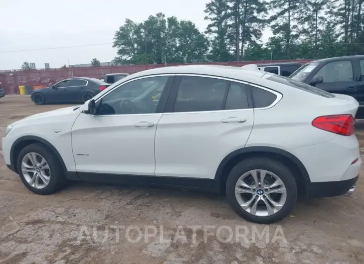 BMW X4 2016 vin 5UXXW3C54G0M89971 from auto auction Iaai