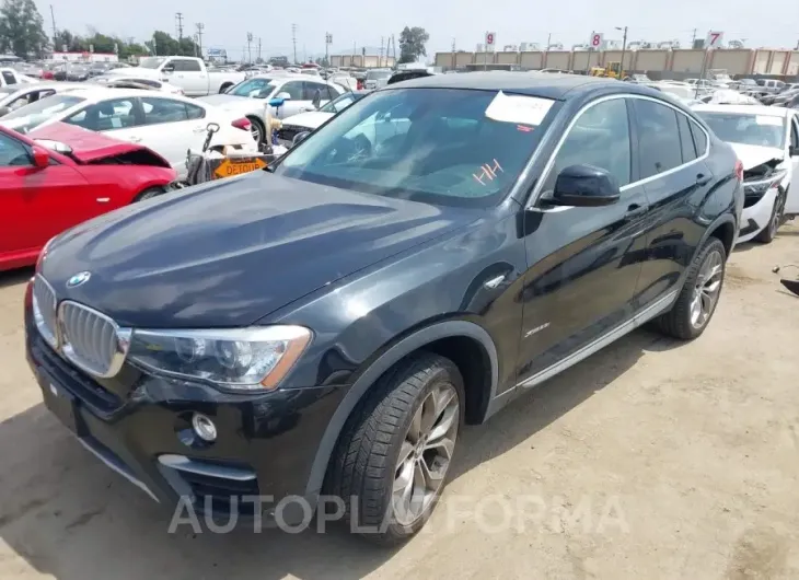 BMW X4 2017 vin 5UXXW3C59H0T78429 from auto auction Iaai