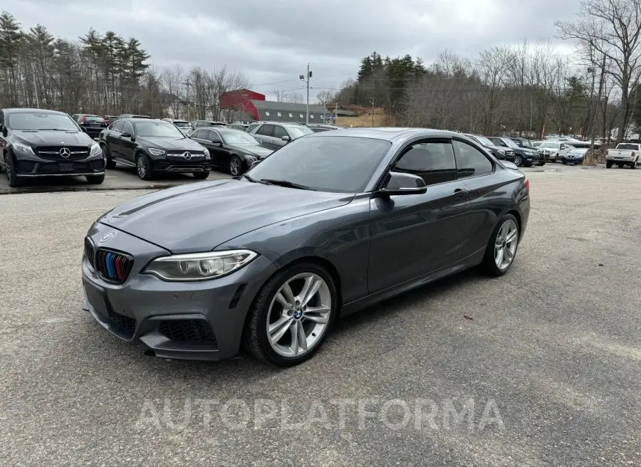 BMW M235I 2016 vin WBA1J7C54GV360674 from auto auction Iaai