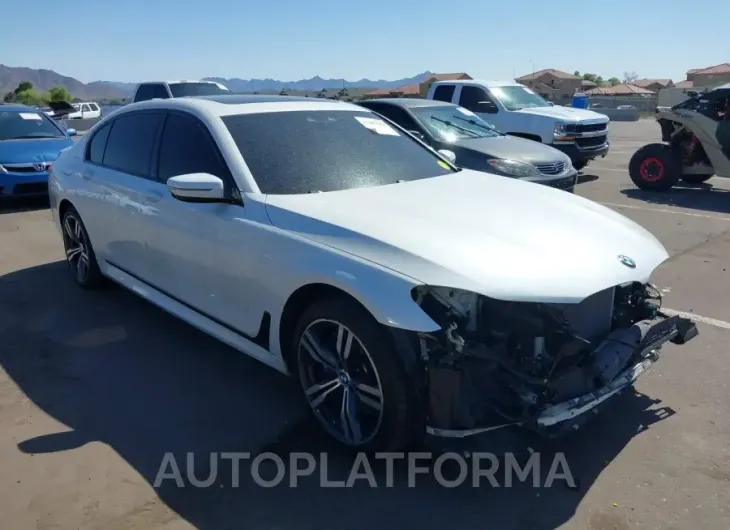 BMW 750I 2017 vin WBA7F0C35HGM21988 from auto auction Iaai