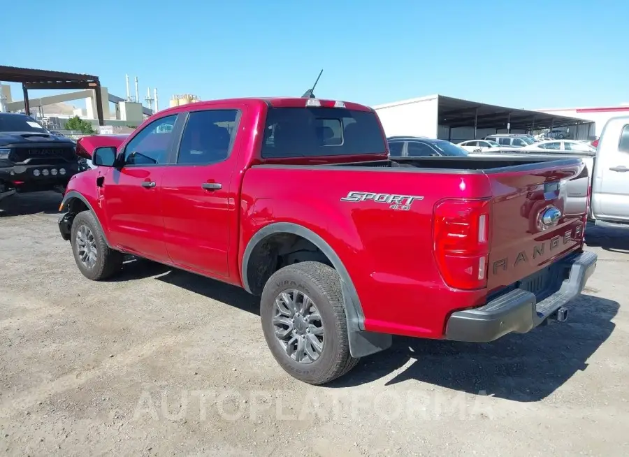 FORD RANGER 2021 vin 1FTER4FH0MLD24067 from auto auction Iaai