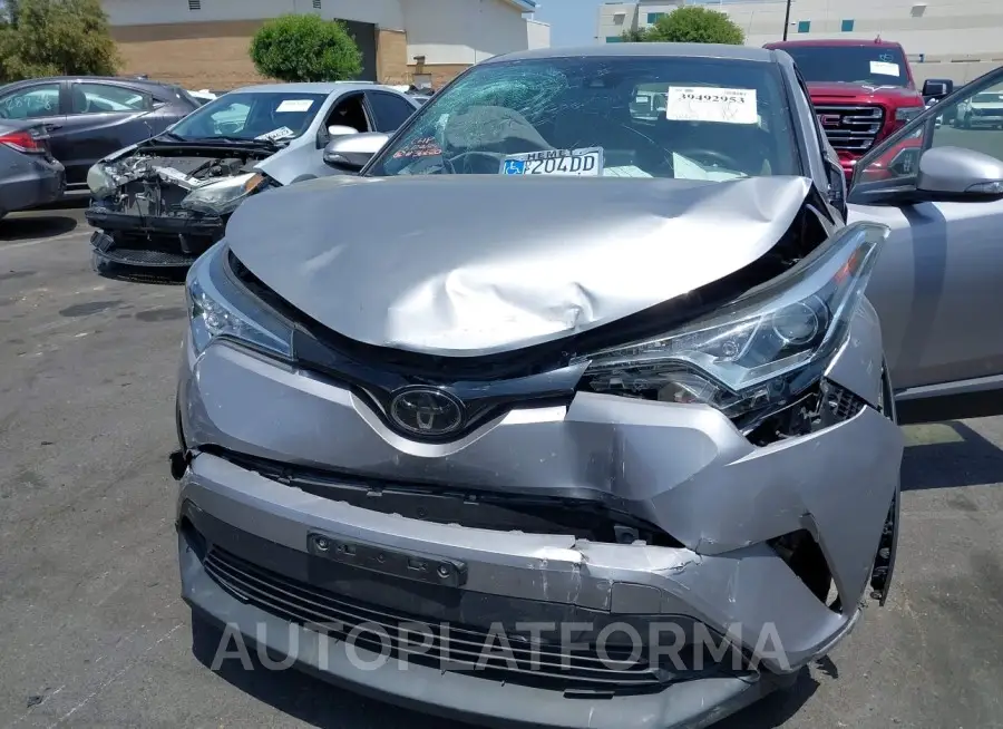 TOYOTA C-HR 2019 vin JTNKHMBX2K1058350 from auto auction Iaai