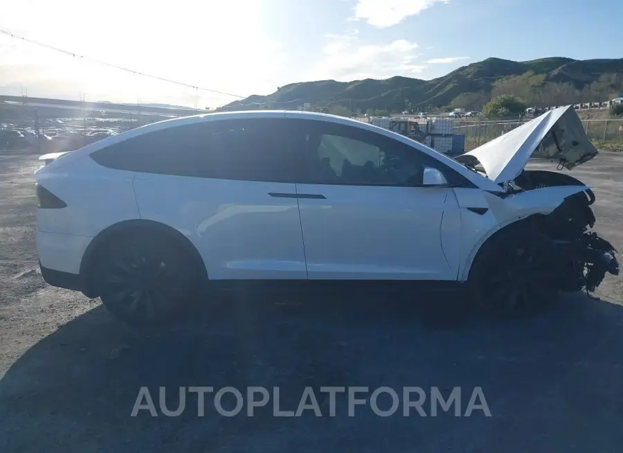 TESLA MODEL X 2023 vin 7SAXCBE66PF375193 from auto auction Iaai