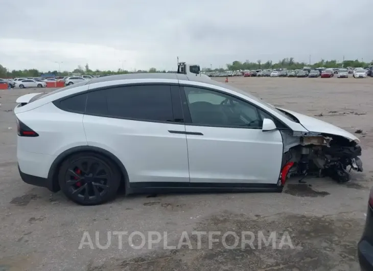 TESLA MODEL X 2023 vin 7SAXCBE66PF410119 from auto auction Iaai