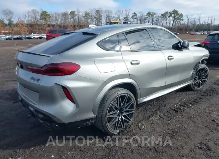 BMW X6 M 2020 vin 5YMCY0C05L9C94121 from auto auction Iaai