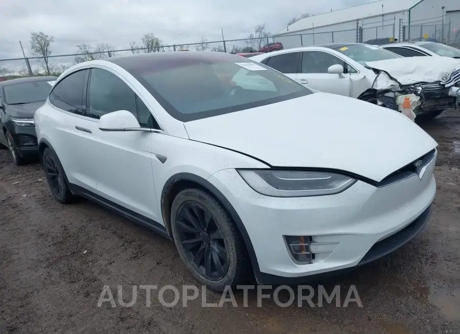 TESLA MODEL X 2016 vin 5YJXCAE24GF017949 from auto auction Iaai