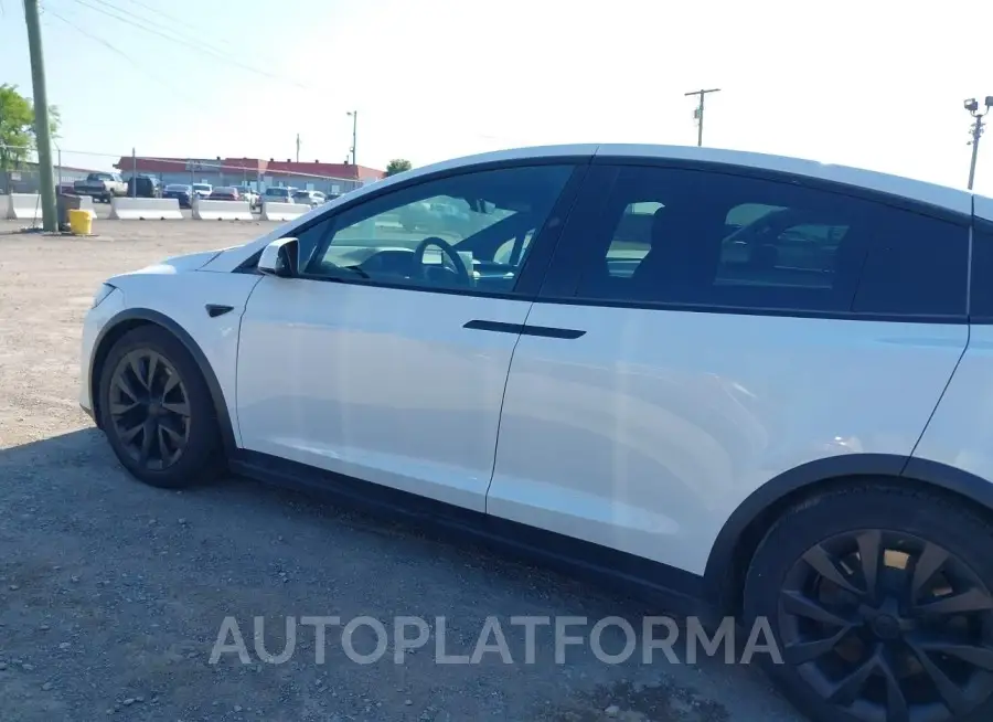 TESLA MODEL X 2023 vin 7SAXCBE53PF405838 from auto auction Iaai