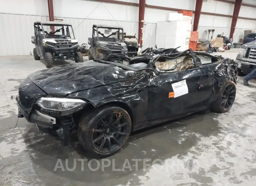 BMW M2 2020 vin WBS2U7C09L7F01980 from auto auction Iaai