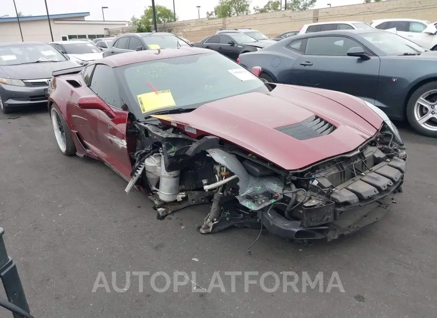 CHEVROLET CORVETTE 2019 vin 1G1YY2D71K5101304 from auto auction Iaai