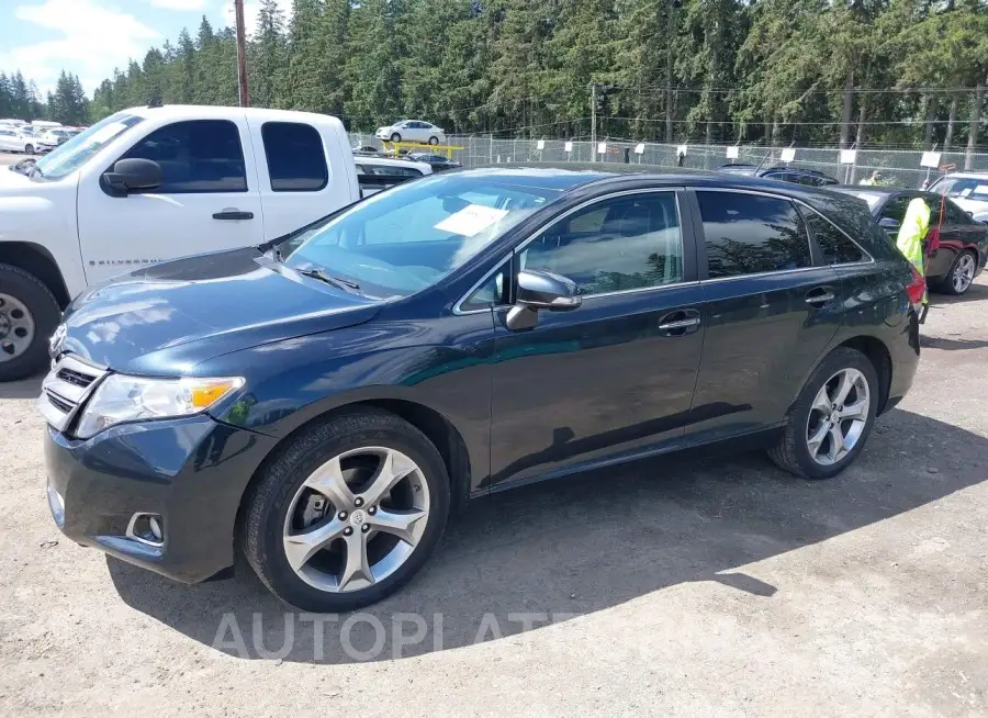 TOYOTA VENZA 2015 vin 4T3BK3BB7FU116528 from auto auction Iaai