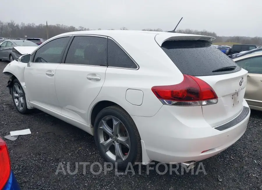 TOYOTA VENZA 2015 vin 4T3ZK3BB2FU071027 from auto auction Iaai