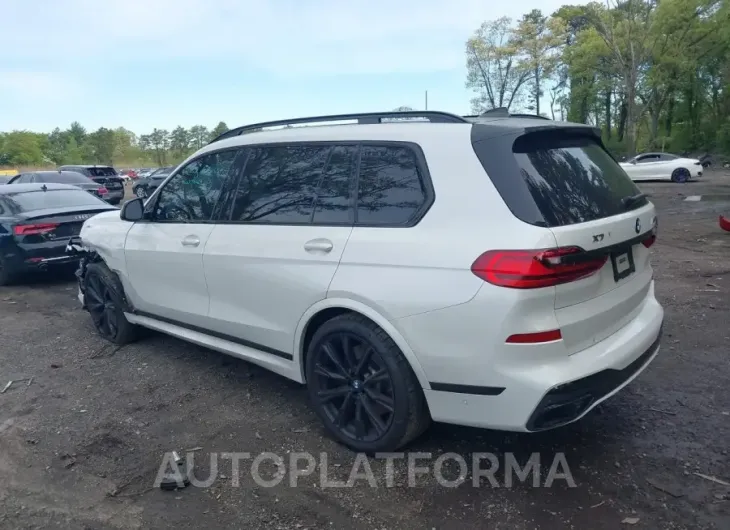 BMW X7 2020 vin 5UXCX6C03L9B69275 from auto auction Iaai