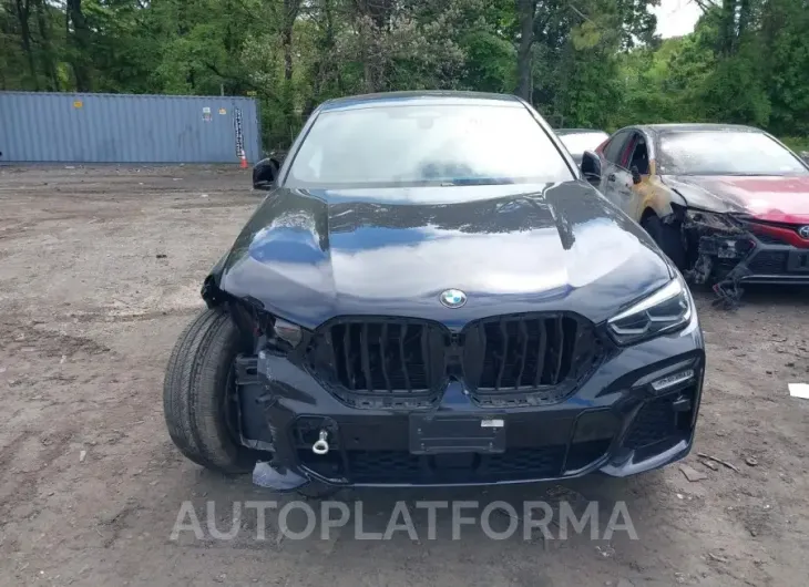 BMW X6 2021 vin 5UXCY6C03M9E54072 from auto auction Iaai