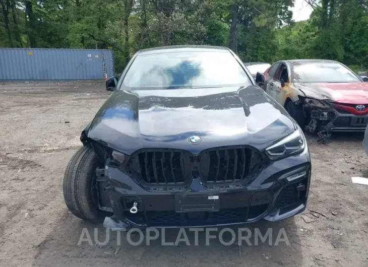 BMW X6 2021 vin 5UXCY6C03M9E54072 from auto auction Iaai